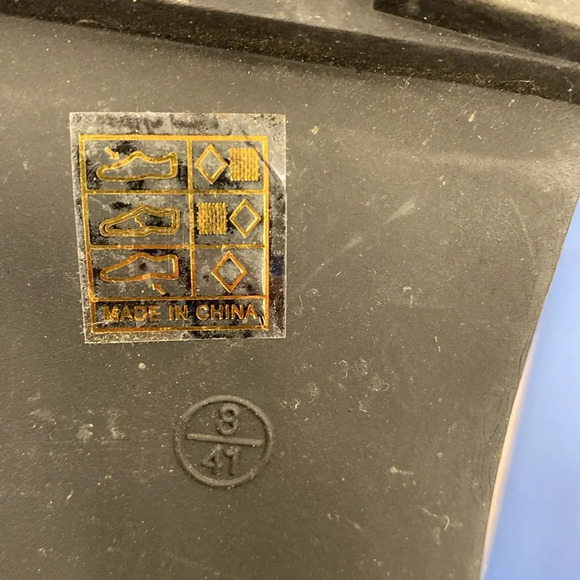 Public Desire Aida Black Chunky Sole Chelsea Ankle Boot Black Women's Size 8 - Picture 5 of 7